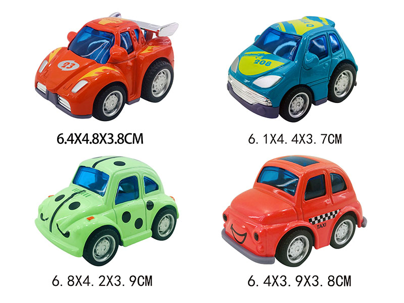 817-4 &nbsp;&nbsp;Die cast car 4PCS
