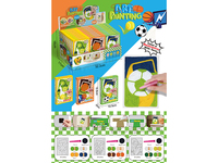 621-65 &nbsp;&nbsp;Woolen painting & Refrigerator sticker(Football basketball tennis) 24PCS/BOX