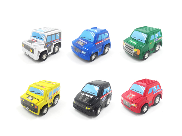 2811-6 &nbsp;&nbsp;Pull back car 6PCS