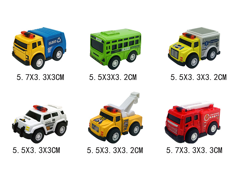 795-6 &nbsp;&nbsp;Die cast car 6PCS