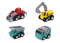 2823-4 &nbsp;&nbsp;Pull back car 4PCS