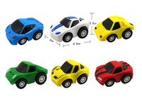 2837-6 &nbsp;&nbsp;Pull back cars 6PCS