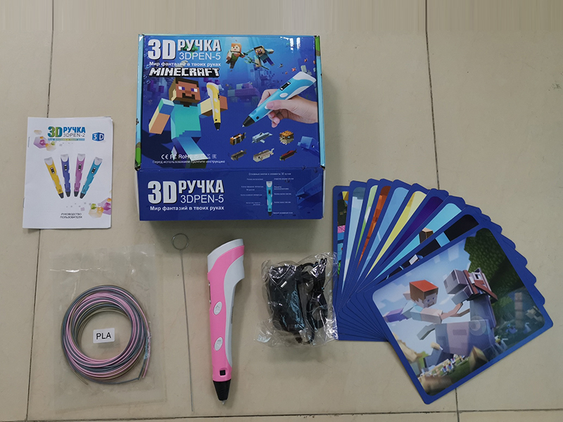 W9910 &nbsp;&nbsp;Electric 3D printing pen (Russian)