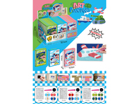 621-63 &nbsp;&nbsp;Woolen painting & Refrigerator sticker (aircraft ship tank) 24PCS/BOX