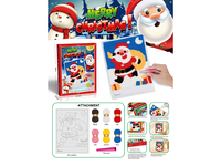 621-1 &nbsp;&nbsp;Woolen painting (Christmas theme)