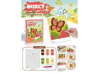 621-15 &nbsp;&nbsp;Woolen painting (butterfly)