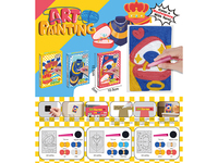 621-66ABC &nbsp;&nbsp;Woolen painting & Refrigerator sticker (ring necklace crown)