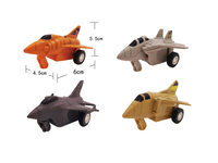 811-4 &nbsp;&nbsp;Die cast plane 4PCS