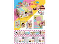 621-64 &nbsp;&nbsp;Woolen painting & Refrigerator sticker (Doughnut cake Ice Cream) 24PCS/BOX