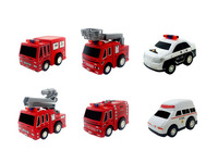 790-6 &nbsp;&nbsp;Die cast &nbsp;fire truck 6PCS