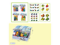 2833-4 &nbsp;&nbsp;Pull back &nbsp;construction truck 12PCS/BOX
