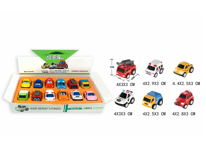 812F &nbsp;&nbsp;Die cast car 12PCS/BOX